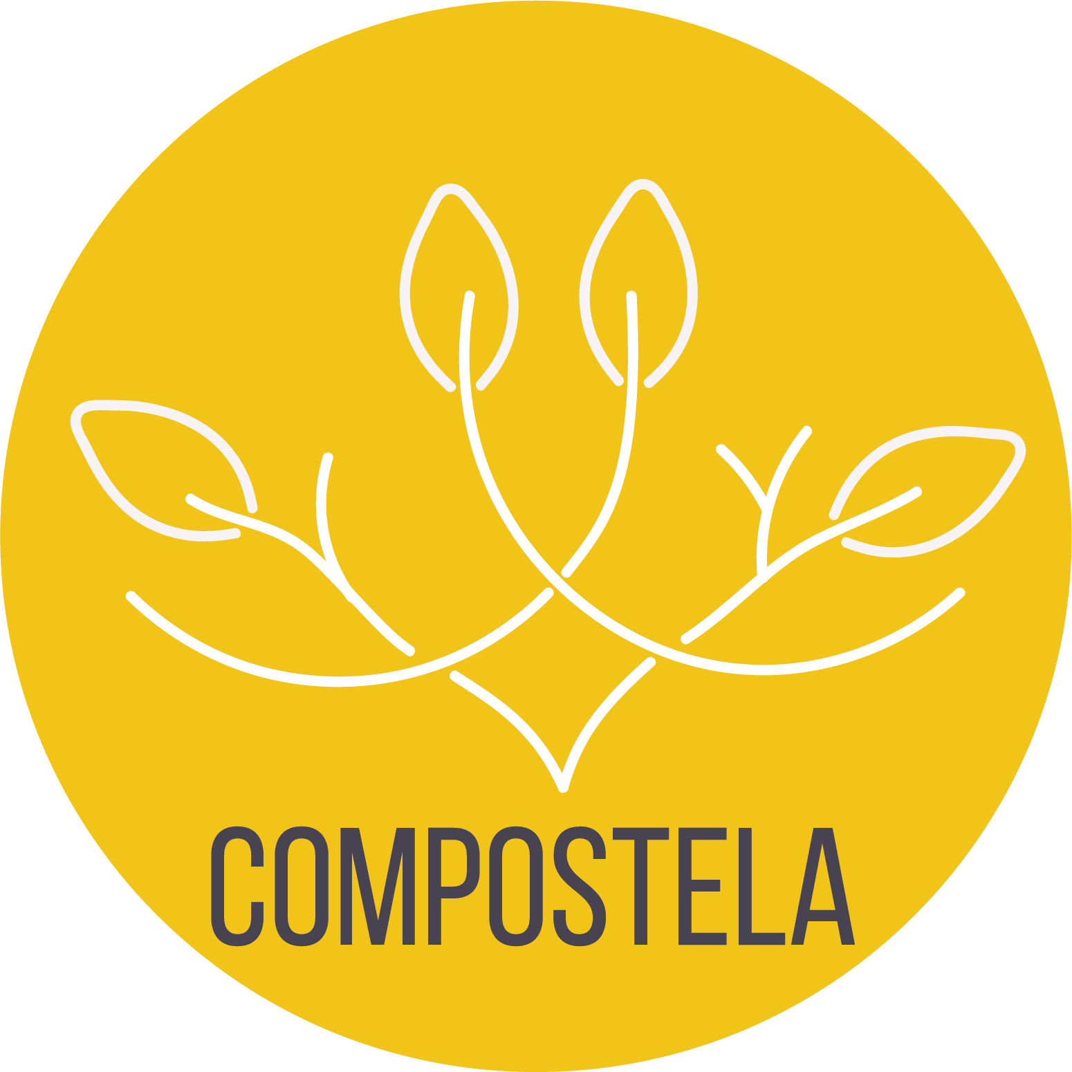 Fundación Compostela Logo Claro